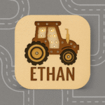 Veladora Tractor con Nombre Personalizado – NUHA Deco - Imagen 2
