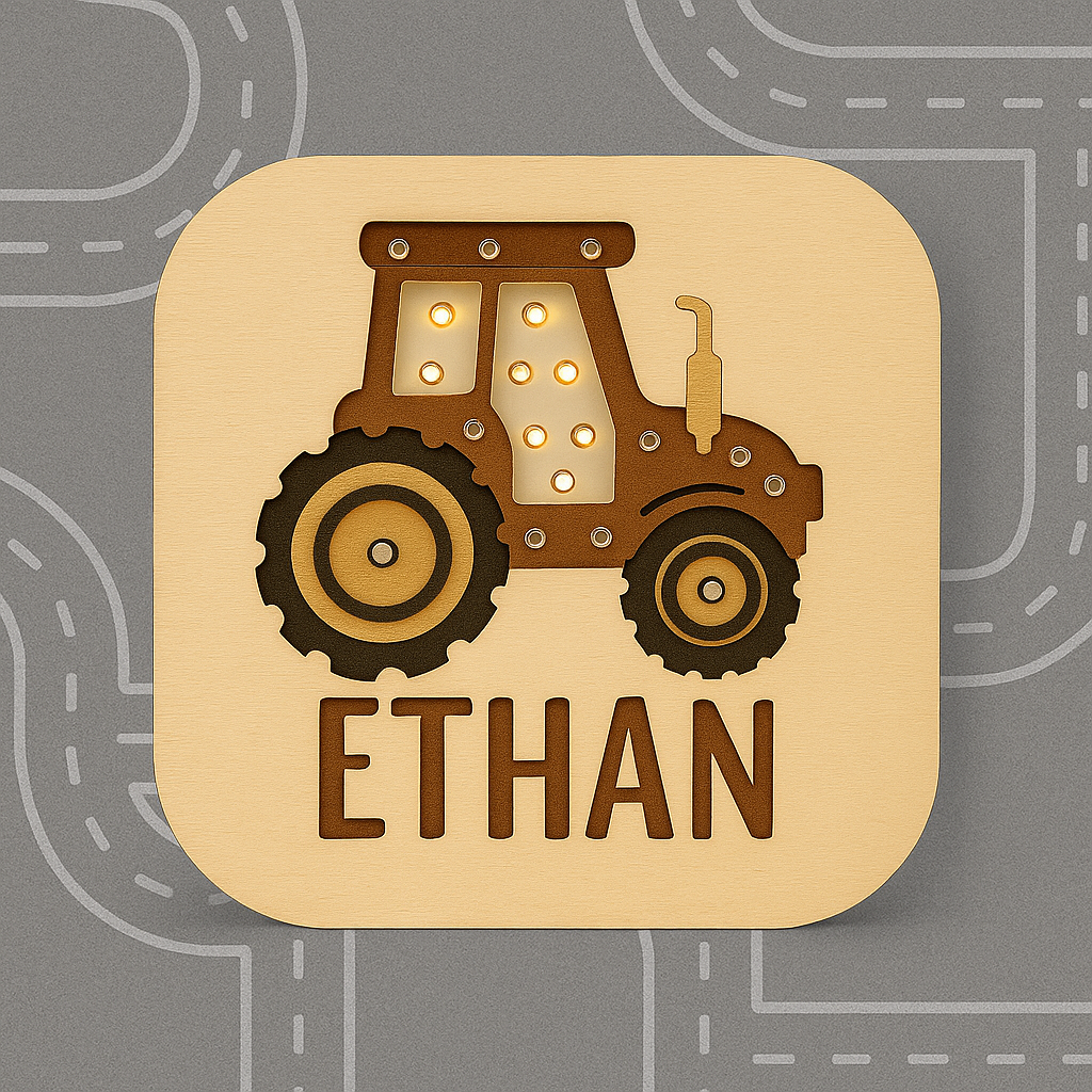 ChatGPT Image 18 jul 2025, 01_15_23 p.m. Veladora Tractor con Nombre Personalizado – NUHA Deco - Imagen 2