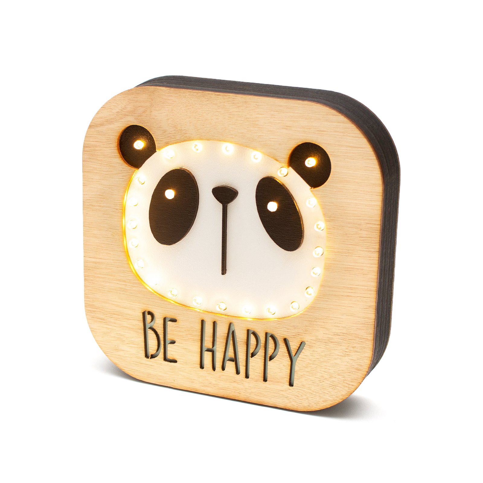 DSC_2530 Veladora Panda | Be Happy o Nombre Personalizado – NUHA Deco - Imagen 1