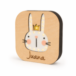 Veladora Pocket Bunny Queen - Personalizada | Luz Decorativa